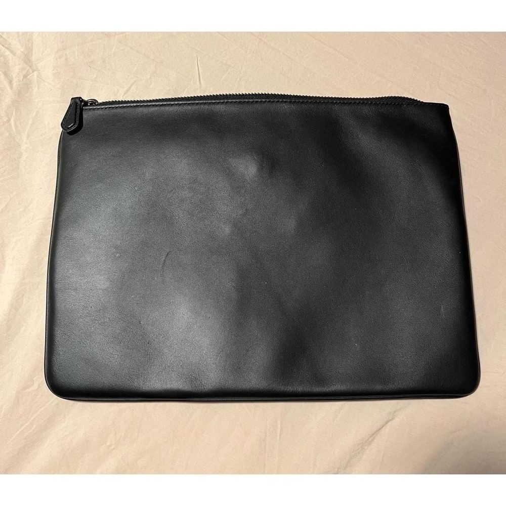Star Wars x Coach Darth Vader Large Pouch Black Leather Clutch F85707 NWT gift - Picture 8 of 8